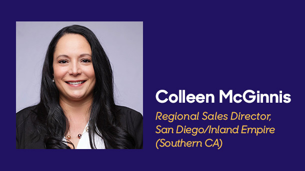 New addition to the sales team, Colleen McGinnis